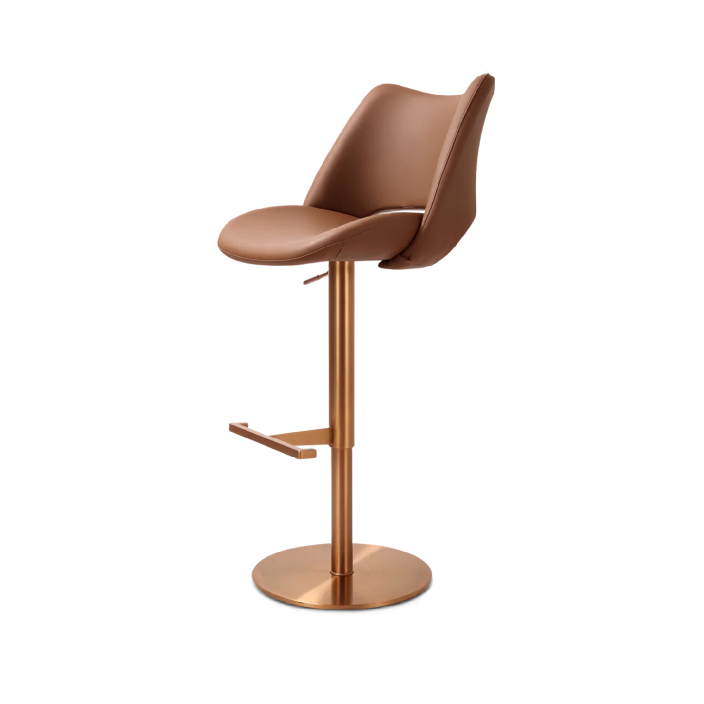 Signature Living Adjustable Swivel Bar Stool Modern Kitchen Counter Chair